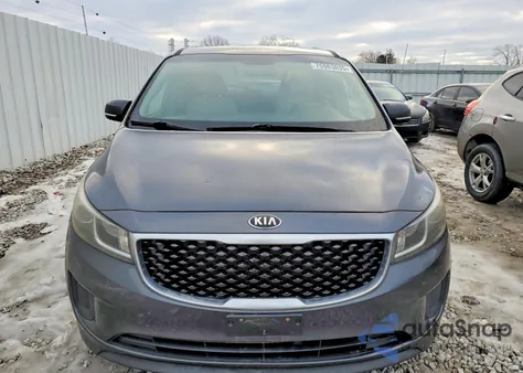 2016 Kia Sedona Lx z USA, uszkodzony, nr VIN KNDMB5C18G6095461